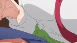 Rule 34 | animated, anime screenshot, aoba tsukuyo, blonde hair, breasts, highres, large breasts, screencap, tagme, temple (series), video