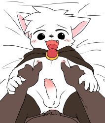 Rule 34 | 2boys, anal, furry, furry male, happy sex, lying, male focus, male penetrated, manmosu marimo, multiple boys, original, penis, sex, size difference, smile, testicles, yaoi