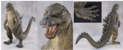 Rule 34 | cut content, dinosaur, giant, giant monster, godzilla, godzilla (series), godzilla (unmade 1994 u.s. film), kaijuu, model kit, monster, no humans, official art, open mouth, roaring, sculpture, spikes, stan winston studio, tail, toho, tongue, tristar pictures, yellow eyes