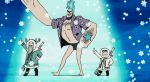 Rule 34 | animated, animated gif, blue hair, franky (one piece), lowres, one piece, tagme