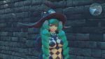 Rule 34 | 3d, animated, bouncing breasts, breasts, character request, fiore brunelli, green hair, green lips, hat, large breasts, lipstick, long hair, makeup, star ocean, star ocean integrity and faithlessness, video, video, witch hat, yellow eyes