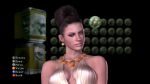 Rule 34 | 1girl, 3d, animated, bare back, breasts, cleavage, crossed arms, dress, earrings, excella gionne, eyeshadow, hair bun, jewelry, large breasts, makeup, necklace, resident evil, resident evil 5, sideboob, single hair bun, video, watch, video, white dress