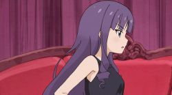 Rule 34 | 1girl, animated, animated gif, anitore! ex, long hair, purple hair, solo, tachibana shion
