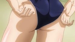 Rule 34 | 10s, 1girl, adjusting clothes, adjusting swimsuit, animated, animated gif, ass, ass focus, chigusa nana, female focus, hip focus, huge ass, nana to kaoru, school swimsuit, solo, swimsuit, thick thighs, thighs, wide hips