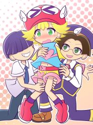 amitie_(puyopuyo) highres leg_grab puyo puyo_(puyopuyo) puyopuyo puyopuyo_fever puyopuyo_fever_2 thighs