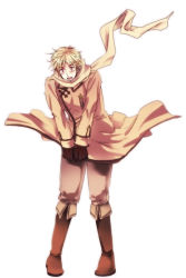 Rule 34 | 00s, axis powers hetalia, blonde hair, blush, boots, coat, embarrassed, gloves, jacket, marylin monroe moment, open mouth, purple eyes, russia (hetalia), scarf, tagme, wind, wind lift