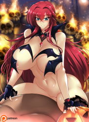 Rule 34 | 1boy, 1girl, breasts, cleavage, haganef, high school dxd, highres, huge breasts, large breasts, rias gremory, sex, vaginal