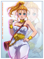 Rule 34 | absurdres, blue eyes, chrono trigger, highres, jewelry, marle (chrono trigger), tagme
