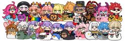 Rule 34 | 6+boys, 6+girls, :3, @ @, ahoge, alice in wonderland, animal, animal ear fluff, animal ears, animal feet, animal hands, apron, bandages, bb (fate), bb (fate/extra), bear, bell, bird, black bow, black coat, black dress, black eyes, black headwear, blonde hair, blue bow, blue bowtie, blue dress, blue eyes, blue legwear, blue pants, body armor, bow, bowtie, braid, brown hair, cape, cat, cat hair ornament, cat paws, chen gong (fate), cheshire cat (alice in wonderland), chibi, chinese clothes, claws, closed eyes, coat, commentary request, crazy eyes, dark-skinned male, dark skin, deer, dolphin, dragon girl, dress, earth (planet), eating, elephant, elizabeth bathory (fate), elizabeth bathory (fate/extra ccc), facial hair, fang, fate/extra, fate/extra ccc, fate/extra ccc fox tail, fate/grand order, fate (series), fox, fox ears, fox girl, fox tail, francis drake (fate), french braid, ganesha (fate), gauntlets, gawain (fate), glasses, gorilla, green cape, green eyes, green pants, grey eyes, grin, hair between eyes, hair bow, hair intakes, hair ornament, hair over eyes, hair ribbon, hamster, hand on own chin, hand up, hands in opposite sleeves, hans christian andersen (fate), harness, hat, head rest, holding, holding animal, horns, horse, japanese clothes, jinako carigiri, jingle bell, kingprotea (fate), knight, koyanskaya (assassin) (second ascension) (fate), koyanskaya (fate), li shuwen (fate), li shuwen (young) (fate), light blush, lion, lips, long hair, long sleeves, looking at viewer, lu bu (fate), maid headdress, meltryllis (fate), mouse (animal), multiple boys, multiple girls, mustache, naked apron, neck bell, nero claudius (fate), nero claudius (fate) (all), nero claudius (fate/extra), nun, nursery rhyme (fate), one eye covered, open mouth, orange hair, pants, passionlip (fate), penguin, pigeon, pink bow, pink eyes, pink hair, pirate costume, planet, polar bear, ponytail, pout, purple bow, purple eyes, purple hair, rabbit, rabbit ears, rainbow gradient, red bow, red coat, red dress, red eyes, red hair, red ribbon, reins, ribbon, riding, robin hood (fate), scar, scar on face, sessyoin kiara, sharp teeth, sheep, short hair, sidelocks, silver hair, simple background, sitting, skin fang, sleeping, sleeves past wrists, smile, smug, tail, tamamo (fate), tamamo cat (fate), tamamo no mae (fate/extra), teardrop, teeth, tiger, tiger stripes, v-shaped eyebrows, veil, vlad iii (fate/extra), wada arco, whiskers, white background, white coat, white headdress, white legwear, wide sleeves, wolf, yellow eyes