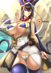 Rule 34 | 1girl, breasts, curvy, fate/grand order, fate (series), haganef, huge breasts, long hair, patreon, smile, solo, xuangzang sanzang (fate)