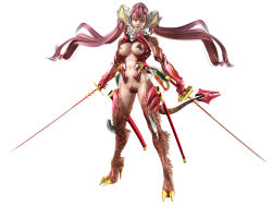 Rule 34 | breasts, kagura (oneechanbara), katana, large breasts, oneechanbara, pink hair, sword, weapon