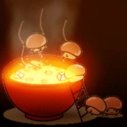 Rule 34 | animated, animated gif, food, food focus, lowres, mushroom, soup, suicide, what
