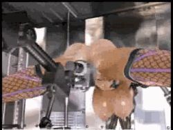 Rule 34 | 3d, animated, animated gif, ass, black hair, bouncing breasts, breasts, censored, cum, game, hanging breasts, large breasts, lowres, machine, machinery, nipples, object insertion, pussy, qvga, restrained, sex machine, thighhighs, virtual sex clinic