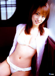 Rule 34 | babydoll, bra, lingerie, open clothes, open shirt, panties, photo (medium), shirt, underwear, yamamoto azusa