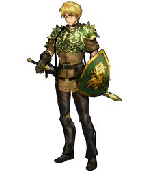 Rule 34 | 1boy, akira (kaned fools), armor, astram (fire emblem), belt, blonde hair, boots, brown eyes, fire emblem, fire emblem: mystery of the emblem, fire emblem heroes, full body, gloves, highres, male focus, nintendo, official art, shield, solo, sword, transparent background, weapon