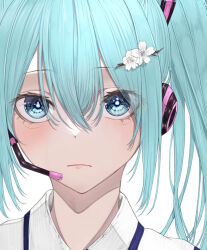 Rule 34 | 1girl, ;p, alternate hair length, alternate hairstyle, black sweater, blue eyes, brown hair, frown, gegege no kitarou, hair between eyes, hair ornament, hairclip, hatsune miku, kavinna, long hair, looking at viewer, one eye closed, one side up, pink background, portrait, ribbed sweater, solo, sweater, tongue, tongue out, vocaloid