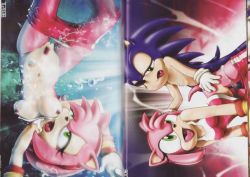 Rule 34 | amy rose, bubble, clothed sex, furry, nude, pussy, sega, sex, sonic the hedgehog, sonic (series), underwater
