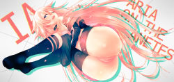Rule 34 | 1girl, ass, full body, highres, ia (vocaloid), legs, pussy, tagme, thighhighs, thighs, vocaloid