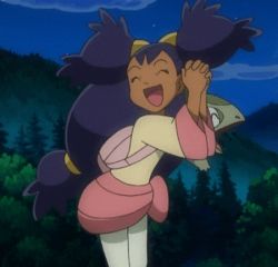 Rule 34 | 10s, 1girl, animated, animated gif, axew, big hair, child, creatures (company), dancing, dark skin, forest, game freak, gen 5 pokemon, happy, iris (pokemon), lowres, nature, night, nintendo, official art, open mouth, pokemon, pokemon (anime), pokemon (creature), pokemon bw, purple hair, smile