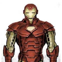 Rule 34 | armor, helmet, iron man, marvel, oekaki, sketch