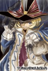 Rule 34 | 1girl, blonde hair, blue eyes, carol malus dienheim, commentary request, doll joints, dress, gloves, hair between eyes, hat, joints, link (aa30), long hair, looking at viewer, one-hour drawing challenge, senki zesshou symphogear, solo, witch hat