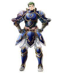 Rule 34 | 1boy, armor, armored boots, boots, draug (fire emblem), fire emblem, fire emblem: mystery of the emblem, fire emblem heroes, full body, gloves, green eyes, green hair, highres, itagaki hako, male focus, nintendo, official art, solo, transparent background