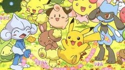 Rule 34 | buneary, couple, creatures (company), game freak, gen 1 pokemon, gen 4 pokemon, lowres, nintendo, no humans, pikachu, pokemon, pokemon (anime), pokemon (creature)