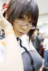 Rule 34 | asian, braid, chocoball, cosplay, fujisawa yayoi, glasses, photo (medium), uchuu no stellvia, uniform