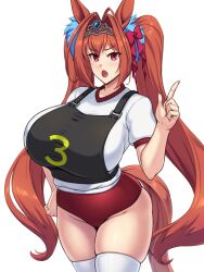 Rule 34 | breasts, daiwa scarlet (umamusume), huge breasts, kawanuma uotsuri, long hair, tagme, umamusume