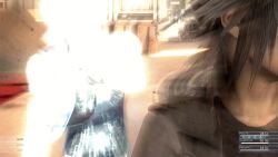 Rule 34 | 10s, 3d, animated, animated gif, battle, black hair, blonde hair, final fantasy, final fantasy xv, firing, gladiolus amicitia, gun, high five, huge weapon, lowres, noctis lucis caelum, prompto argentum, sword, weapon
