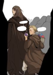 Rule 34 | age difference, boots, eating, food, fruit, obi-wan kenobi, qui-gon jinn, size difference, star wars, tagme