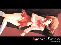 Rule 34 | 00s, 1girl, folded ponytail, frapowa, highres, komaki manaka, letterboxed, solo, to heart (series), to heart 2