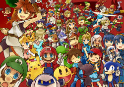 Rule 34 | 6+boys, 6+girls, absolutely everyone, animal crossing, arm cannon, armor, aura (a440), axe, beard, black hair, blonde hair, blue eyes, blue hair, bowser, bracer, captain falcon, charizard, chrom (fire emblem), clothes, creatures (company), crossed arms, crown, dark pit, dark skin, donkey kong, donkey kong (series), egg, everyone, f-zero, facial hair, falco lombardi, family computer robot, fire emblem, fire emblem: mystery of the emblem, fire emblem: radiant dawn, fire emblem: the binding blade, fire emblem awakening, fox mccloud, game freak, ganondorf, gen 1 pokemon, gen 2 pokemon, gen 4 pokemon, gen 6 pokemon, ghirahim, gloves, green eyes, green hair, greninja, hair over one eye, hat, headset, heart, heart-shaped eyes, helmet, ice climber, ice climbers, ike (fire emblem), ivysaur, jewelry, jigglypuff, kid icarus, kid icarus uprising, king dedede, kirby, kirby (series), legendary pokemon, link, little mac, long hair, lots of jewelry, lucario, lucas (mother 3), lucina (fire emblem), luigi, luma (mario), mario, mario (series), marth (fire emblem), mask, mega man (character), mega man (classic), mega man (series), meta knight, metal gear (series), metal gear solid, metroid, mewtwo, midna, mii (nintendo), mitsuda karin, mother (game), mother 2, mother 3, mr. game &amp; watch, multiple boys, multiple girls, mustache, my unit, nana (ice climber), ness (mother 2), nintendo, olimar, one eye closed, overalls, pac-man, pac-man (game), palutena, pichu, pikachu, pikmin (creature), pikmin (series), pill, pit (kid icarus), pointy ears, pokemon, pokemon (creature), ponytail, popo (ice climber), princess peach, princess zelda, punch-out!!, red (pokemon), red eyes, red hair, red pikmin, robe, robin (female) (fire emblem), robin (fire emblem), robin (male) (fire emblem), rosalina, roy (fire emblem), samus aran, scarf, sheik, shulk (xenoblade), smile, solid snake, sonic (series), sonic the hedgehog, squirtle, star fox, super mario galaxy, super smash bros., the legend of zelda, the legend of zelda: skyward sword, the legend of zelda: the wind waker, the legend of zelda: twilight princess, tiara, tongue, toon link, tree, twintails, v, villager (animal crossing), visor, wario, warioware, weapon, white hair, white pikmin, wii fit, wii fit trainer, wii fit trainer (female), wings, wolf o&#039;donnell, xenoblade chronicles (series), xenoblade chronicles 1, yellow eyes, yoshi, zero suit