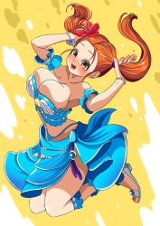Rule 34 | 1girl, breasts, dragon quest, highres, jessica albert, large breasts, red hair, solo, tagme