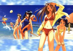 Rule 34 | highres, love hina, swimsuit, tagme