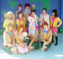 Rule 34 | 6+girls, asian, cosplay, cosplay photo, everyone, gokujou seitokai, multiple girls, photo (medium), tagme