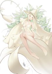 Rule 34 | 2girls, absurdres, bare hips, bare legs, black hair, black headwear, bottomless, breasts, detached sleeves, dress, elf, flower, flower witch, hair flower, hair ornament, heart, heart print, highres, long hair, multiple girls, nako (flower witch), no bra, no panties, petals, pointy ears, pwd, rose, solo focus, tentacle grab, white flower, white hair, white headwear, white rose, witch