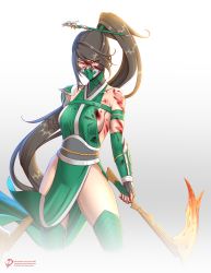 Rule 34 | 1girl, akali, akali (legacy), armor, artist name, black hair, blood, blood on clothes, blood on face, blood on hands, blood splatter, blood stain, bloody weapon, boots, bracer, breasts, brown eyes, cleru (cleruuuuu), fingerless gloves, gloves, hair between eyes, hair ornament, hair stick, high ponytail, highres, holding, holding scythe, holding weapon, kama (weapon), league of legends, long hair, mask, medium breasts, mouth mask, ninja, ninja mask, pelvic curtain, rope belt, scythe, shoulder armor, sickle, sideboob, single bare shoulder, solo, thigh boots, thighhighs, v-shaped eyebrows, vambraces, very long hair, weapon