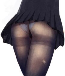 Rule 34 | 1girl, ass, bad id, bad twitter id, black skirt, from behind, original, out of frame, panties, panties under pantyhose, pantyhose, pantyshot, pleated skirt, simple background, sketch, skirt, solo, thighband pantyhose, torn clothes, torn pantyhose, underwear, urin, white background