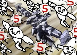Rule 34 | armored core, armored core: for answer, ay pool, flying, from software, mecha, parody, robot, rocket launcher, vero nork, weapon
