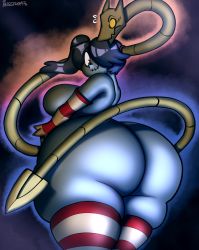 Rule 34 | ass, highres, huge ass, skullgirls, squigly (skullgirls), tagme, zombie