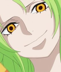 Rule 34 | 1girl, animated, animated gif, female focus, green hair, licking lips, lips, monet (one piece), one piece, solo, tongue, tongue out, yellow eyes