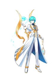 Rule 34 | 1boy, ainchase ishmael, arme thaumaturgy (elsword), blue eyes, blue hair, coat, elsword, expressionless, full body, gloves, male focus, metal wings, official art, pendulum, shoes, short hair, solo, transparent background, wings