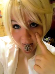 Rule 34 | alois trancy, blond hair, cosplay, kuroshitsuji, photo (medium), tagme, tongue, tongue out