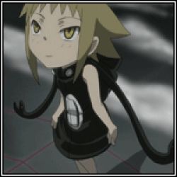 Rule 34 | 00s, 1girl, animated, animated gif, blonde hair, child, corruption, curtsey, dark persona, lowres, medusa gorgon, official alternate costume, official alternate hair color, possessed, possession, rachel boyd, snake, solo, soul eater, yellow eyes