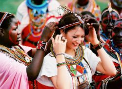 Rule 34 | africa, dress, headdress, kenya, leah dizon, photo (medium), tribe