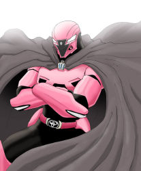 Rule 34 | akiran (r32), androgynous, armor, cape, car, crossed arms, gender request, helmet, motor vehicle, original, personification, pink armor, solo, toyota, toyota crown, vehicle, white background