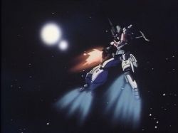 Rule 34 | 1990s (style), alien, animated, animated gif, battle, blade, cable, claws, energy cannon, energy weapon, explosion, firing, gunpod, itano circus, lord feff, lowres, macross, macross 2, mardook, mecha, missile, retro artstyle, robot, rocket launcher, science fiction, space, star (sky), vf-2ss, weapon