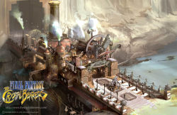 Rule 34 | city, final fantasy, final fantasy crystal chronicles, machine, official art, tagme, watermark