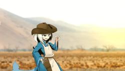 Rule 34 | 1girl, animated, audible music, audible speech, big iron, blue eyes, blue hair, colt 1851 navy, cowboy, cowboy western, drawing gun, fins, fish tail, gawr gura, gun, handgun, holding, holding gun, holding weapon, hololive, hololive english, holster, multicolored hair, mysterimaan, open mouth, revolver, shark girl, shark tail, sharp teeth, solo, sound, streaked hair, tail, teeth, video, virtual youtuber, weapon, western